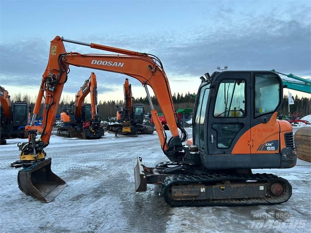 Doosan dx55 Mini excavatoare < 7t
