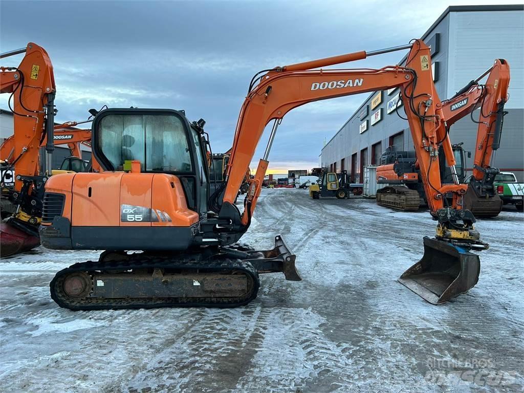 Doosan dx55 Mini excavatoare < 7t