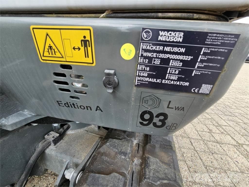Wacker ET 18 Mini excavatoare < 7t