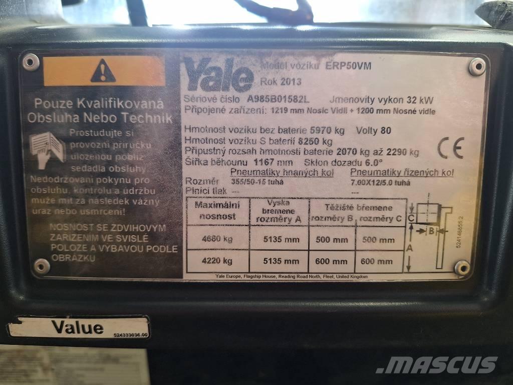 Yale ERP 50 VM Stivuitor electric