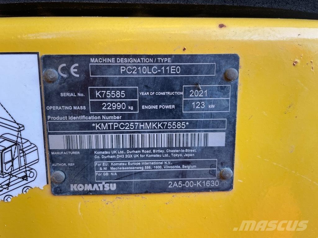 Komatsu PC 210 LC-11 Excavatoare pe șenile

