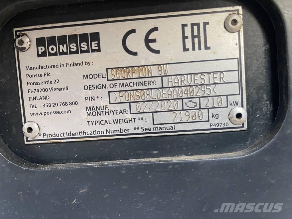 Ponsse Scorpion Combine forestiere