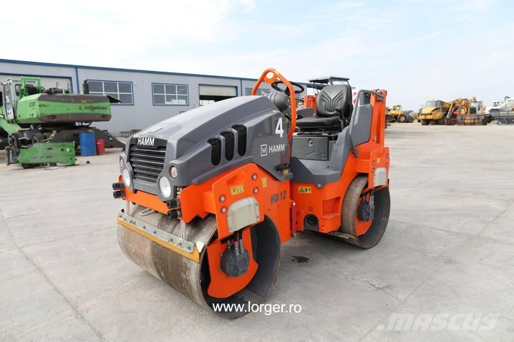 Hamm HD 12 VV Cilindri compactori dubli