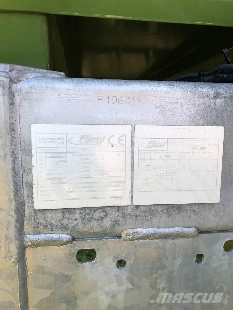 Fliegl TMK 200 Remorci rabatabile