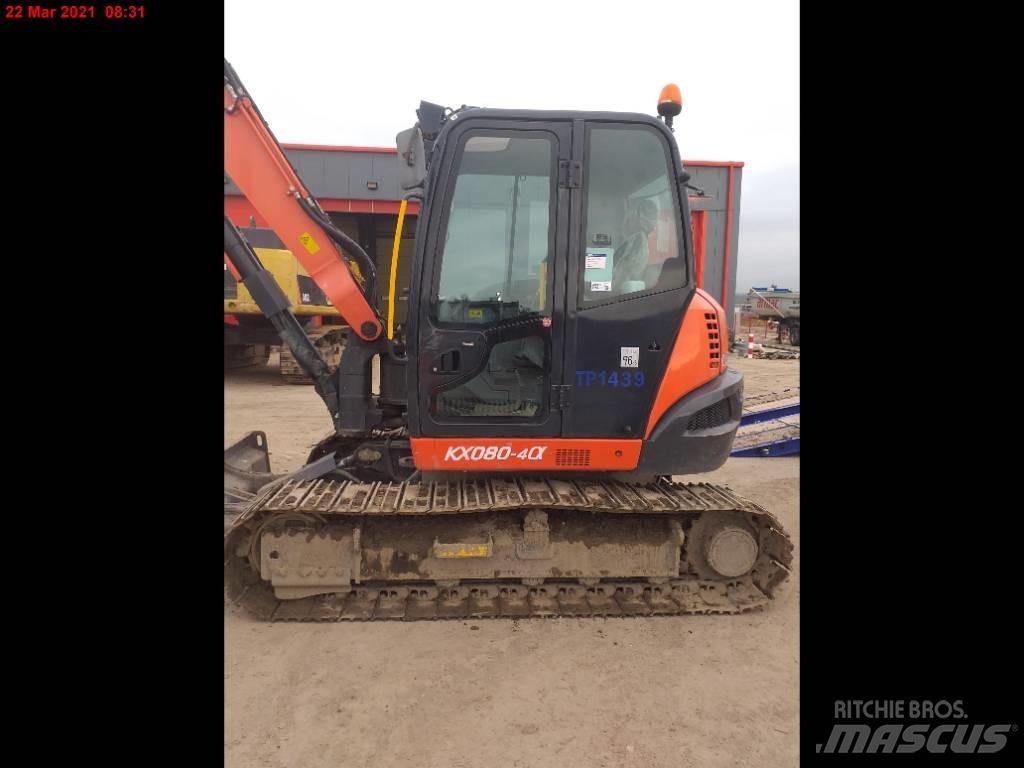 Kubota KX 080-4 Excavatoare 7t - 12t
