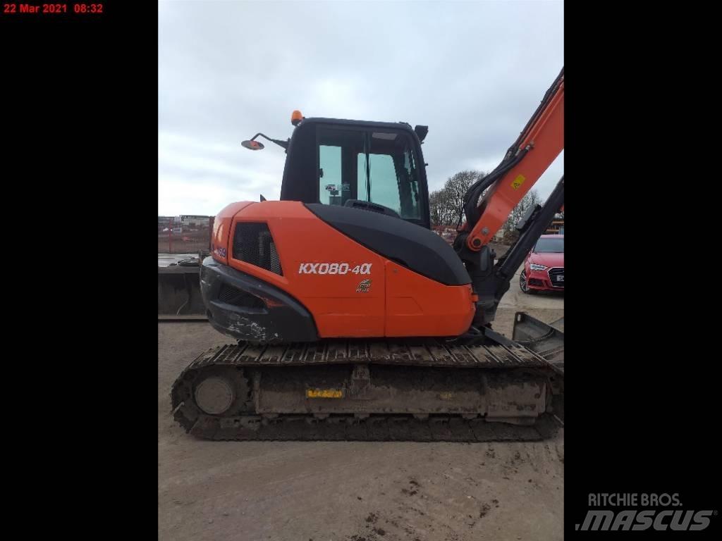 Kubota KX 080-4 Excavatoare 7t - 12t