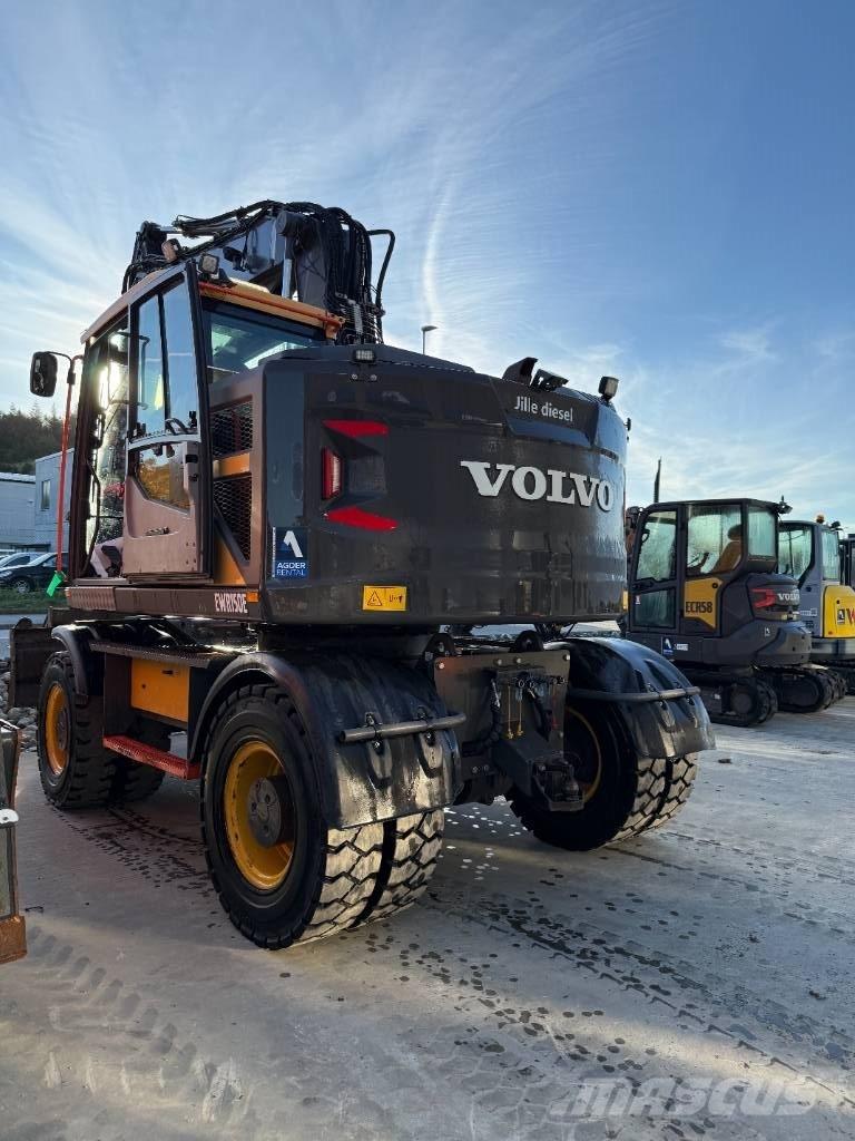 Volvo EWR 150 E Excavatoare cu roti