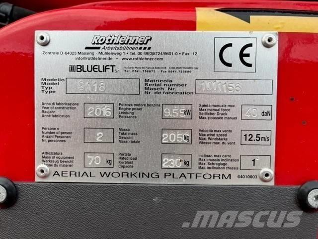Bluelift SA 18 Nacele compacte autopropulsante