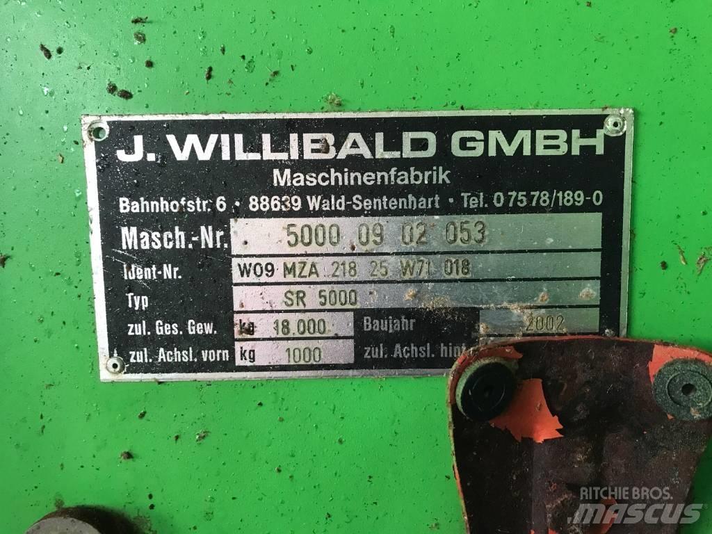 Willibald SR 5000 Masina de tocat deseuri