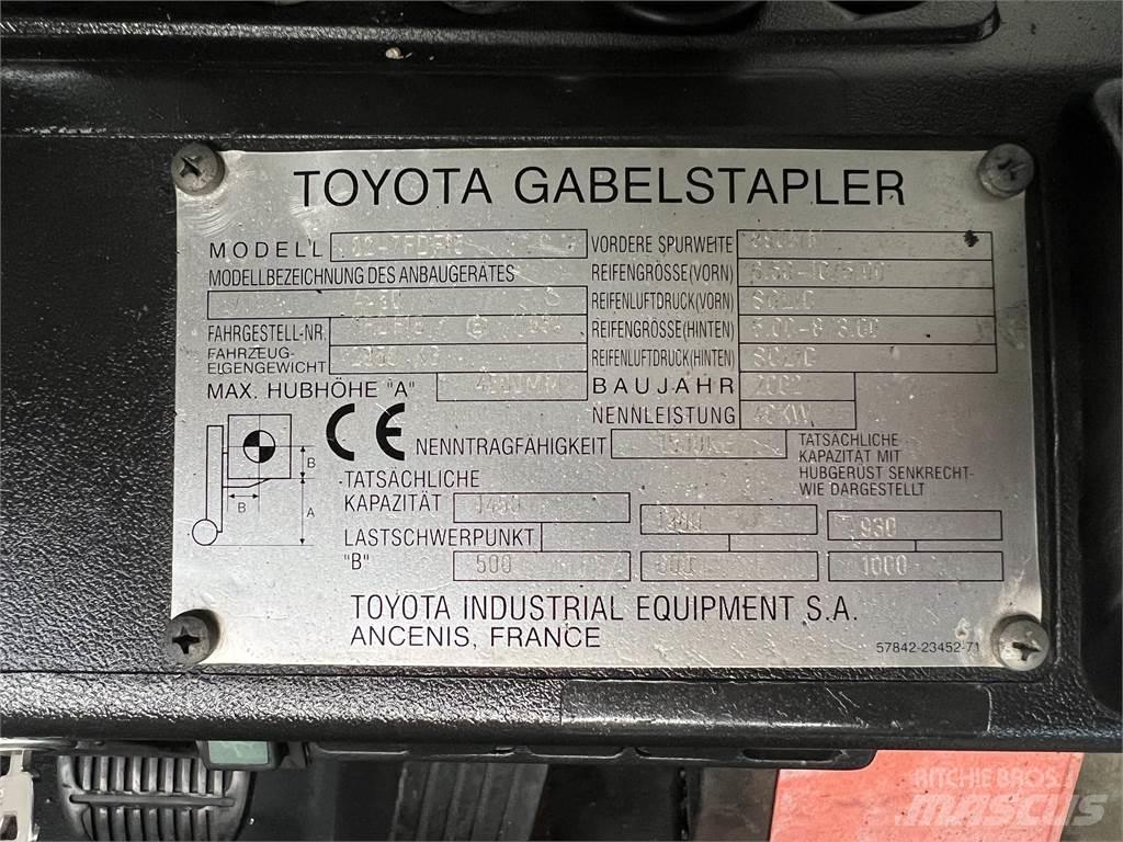 Toyota 02-7FDF15 Stivuitor diesel