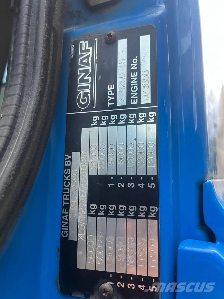 Ginaf X 5250 TS Mixere beton/mortar