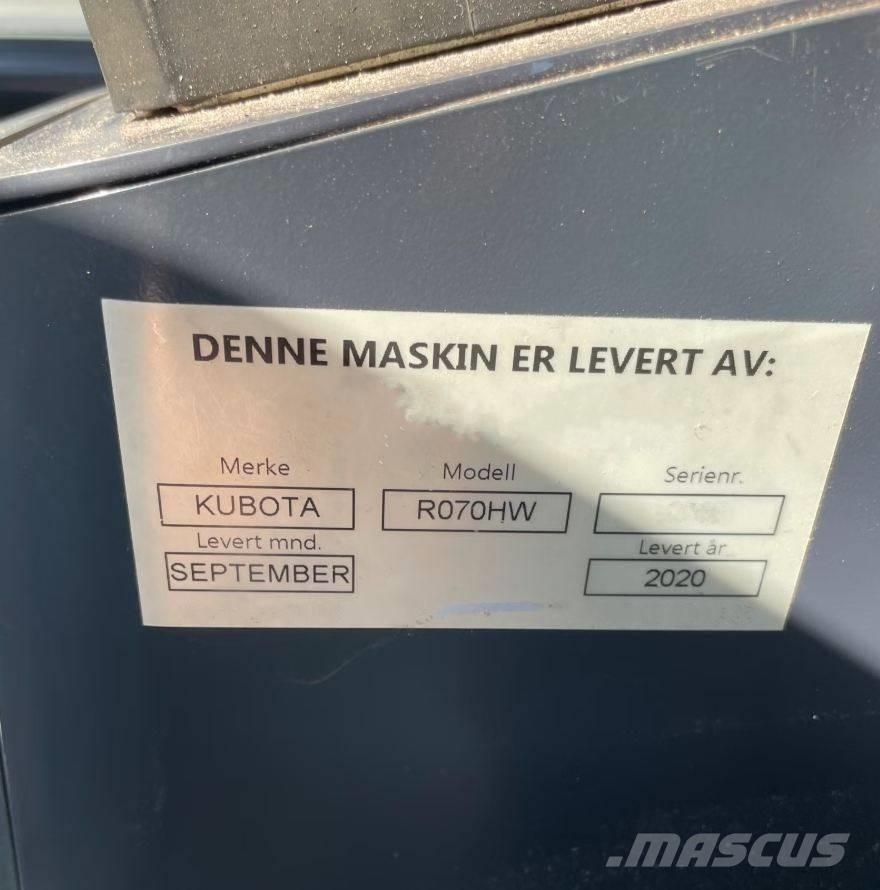 Kubota R 070 HW Incarcator pe pneuri
