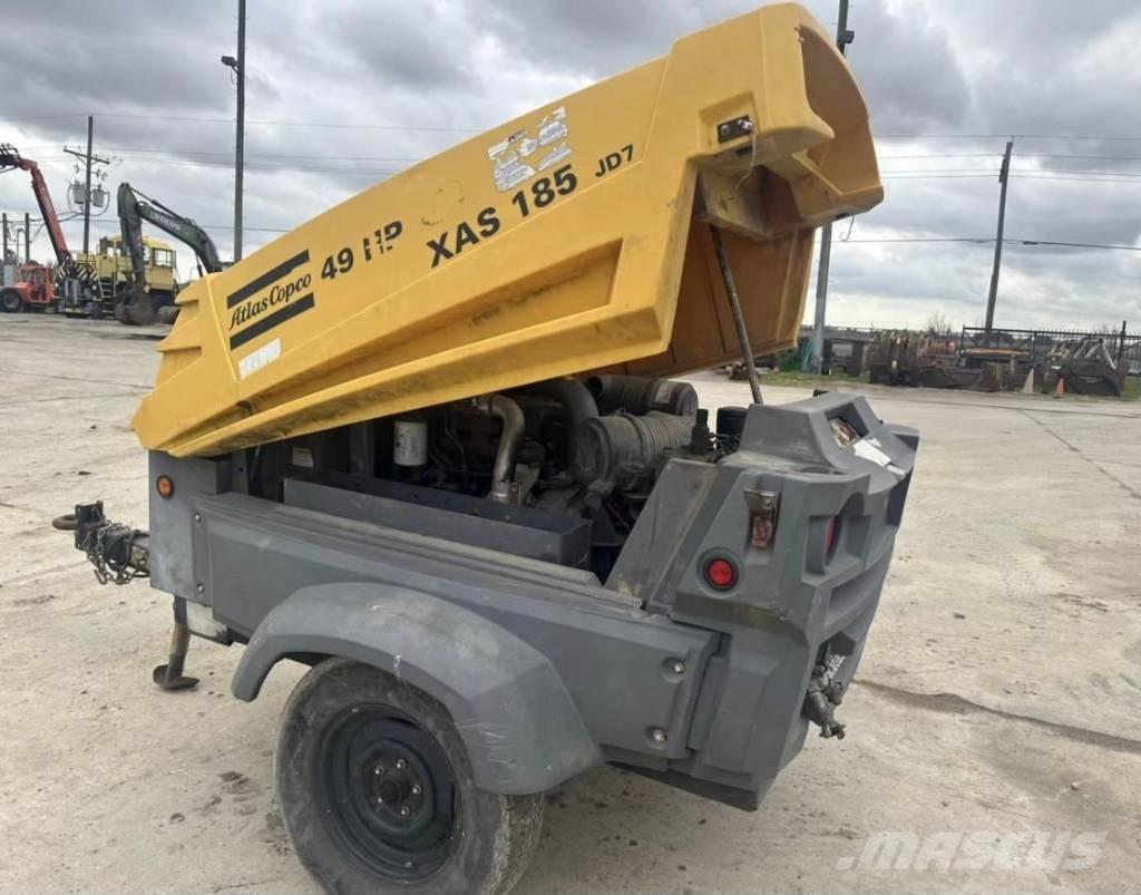 Atlas Copco 185 CFM Compresoare
