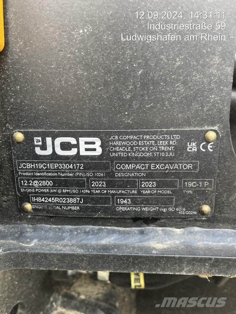 JCB 19C-1 Mini excavatoare < 7t
