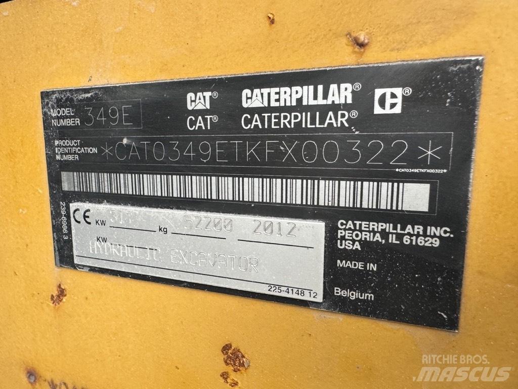 CAT 349 E Excavatoare pe șenile
