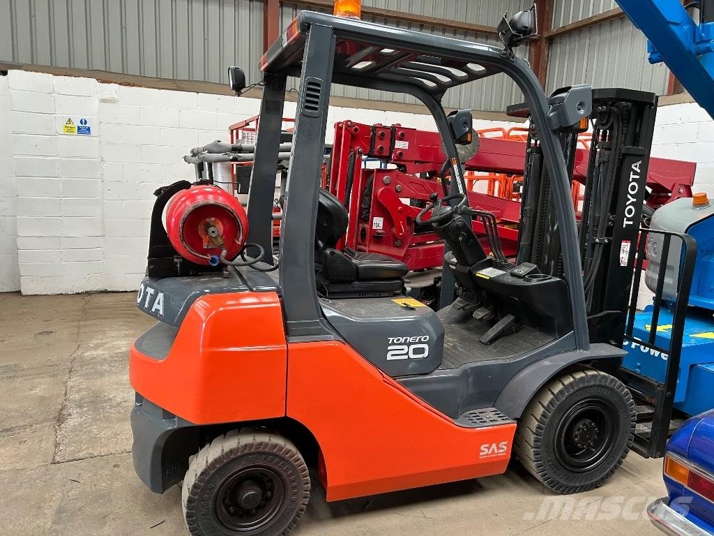 Toyota 02-8 FGF 20 Stivuitor GPL