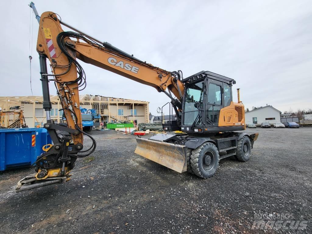 CASE WX 175 Excavatoare cu roti