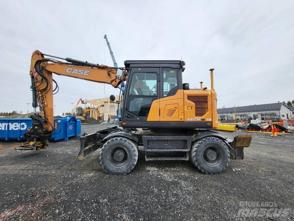 CASE WX 175 Excavatoare cu roti