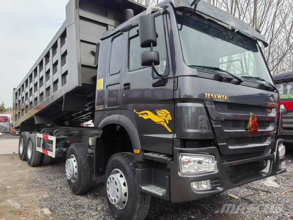 Howo 371 8x4 Autobasculante remorci