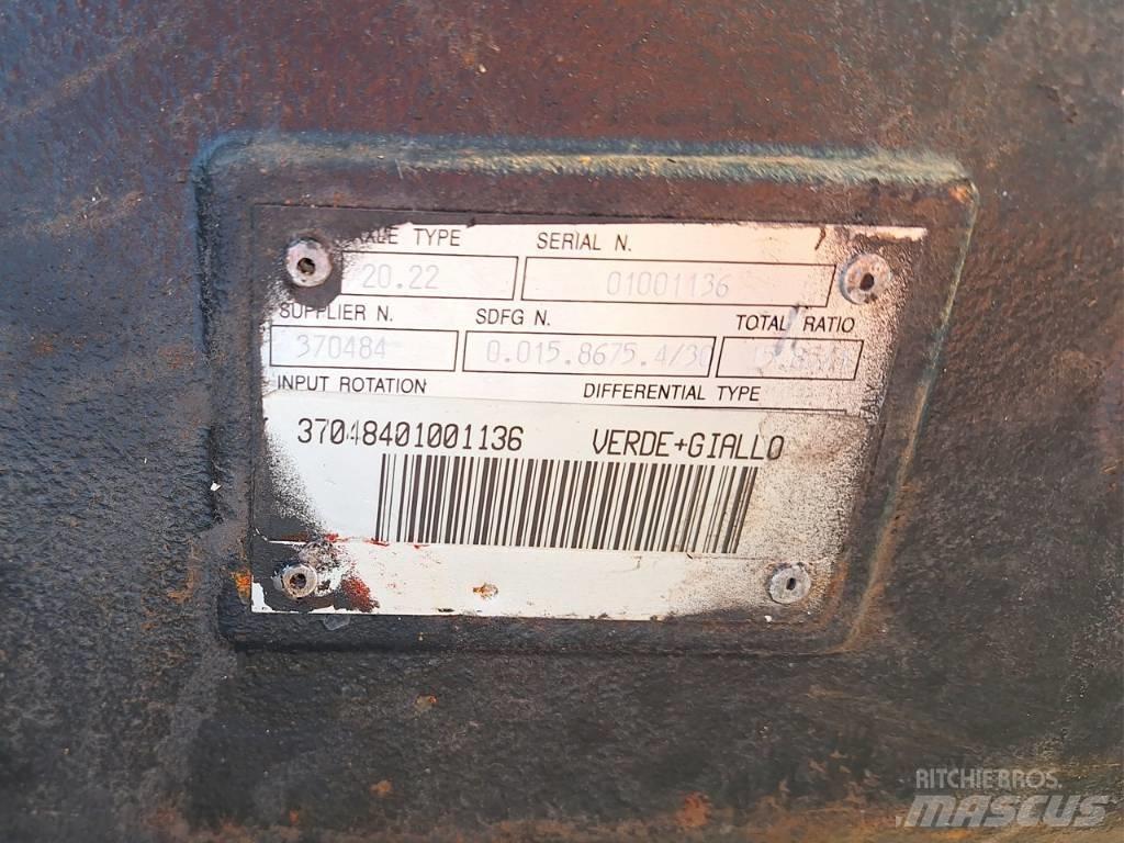 Carraro 20.22 Transmisie