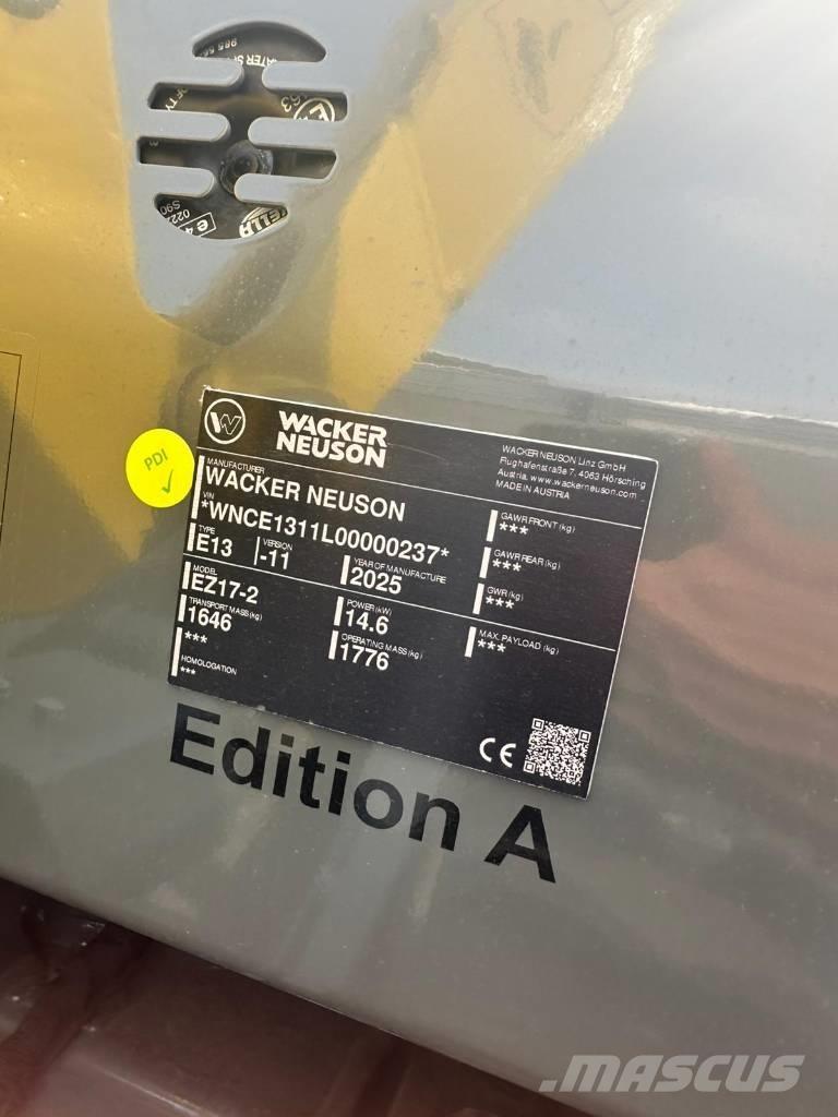 Wacker Neuson EZ 17 Mini excavatoare < 7t