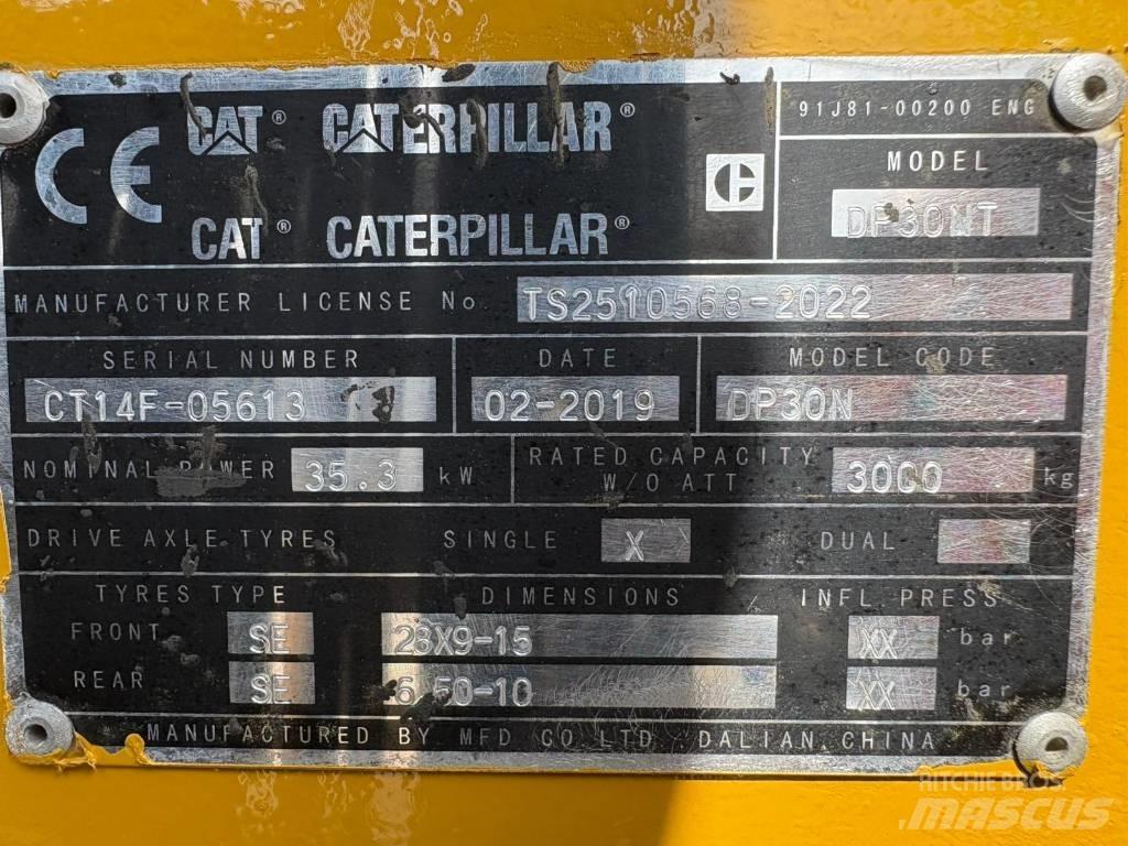CAT DP30NT Stivuitor diesel