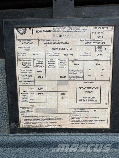 Unimog U300 Masini utilitare