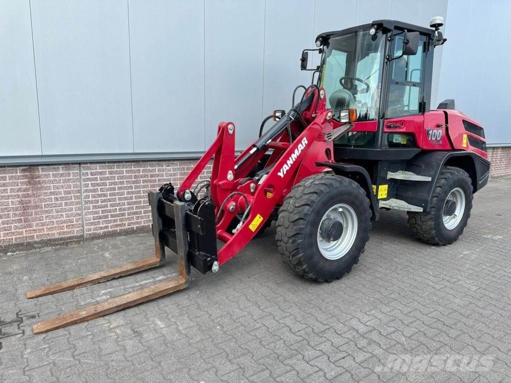 Yanmar V100 Incarcator pe pneuri