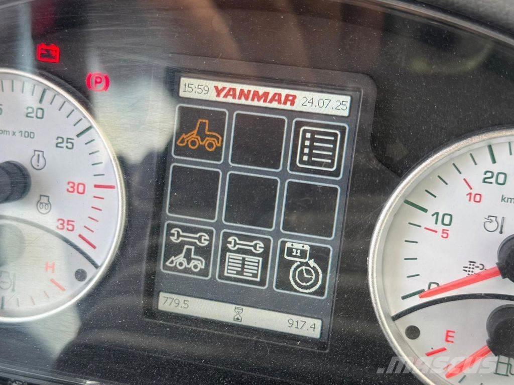 Yanmar V100 Incarcator pe pneuri