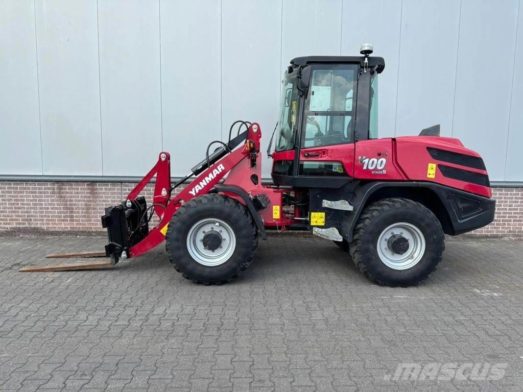 Yanmar V100 Incarcator pe pneuri
