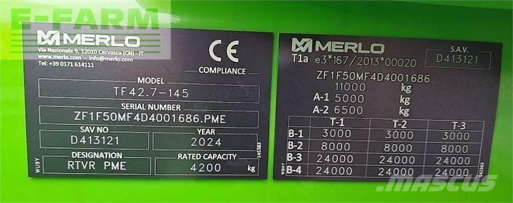 Merlo tf 42.7 - 145 Manipulatoare agricole