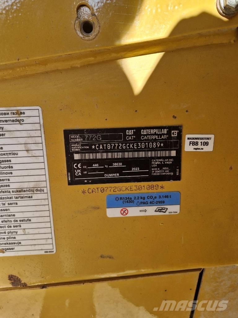 CAT 772 G Camioane cu basculante rigide