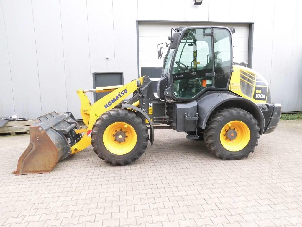 Komatsu WA 100 M-8 Incarcator pe pneuri