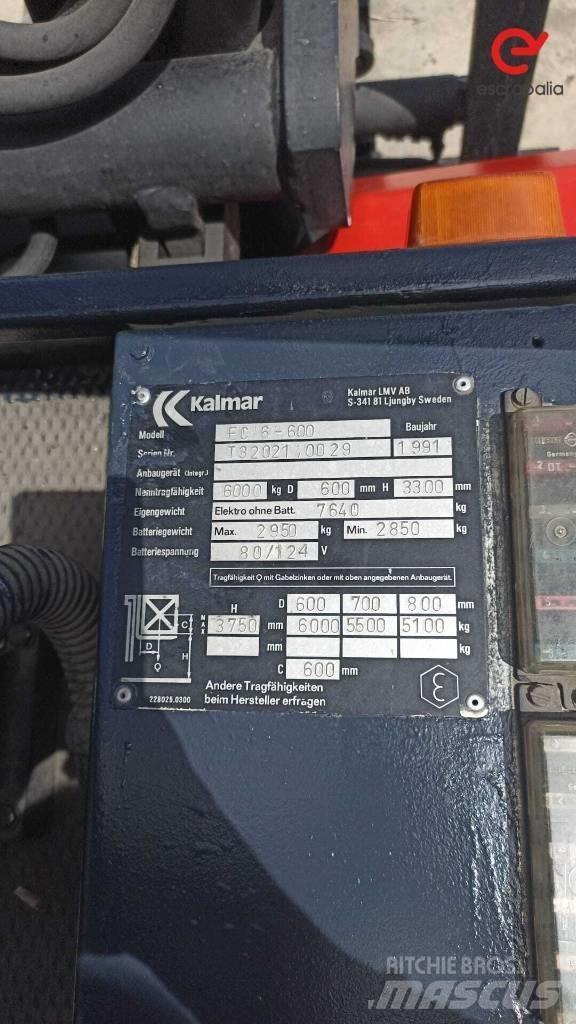 Kalmar ECL6-600 Stivuitor electric
