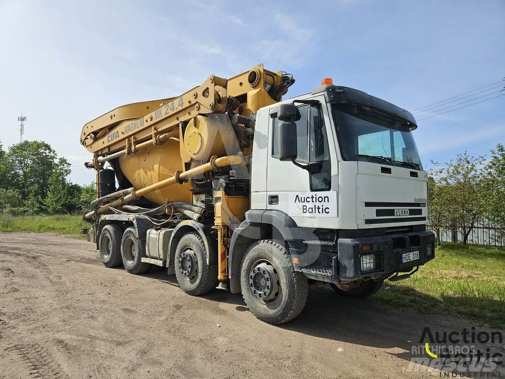 Iveco Magirus Pompa pentru beton
