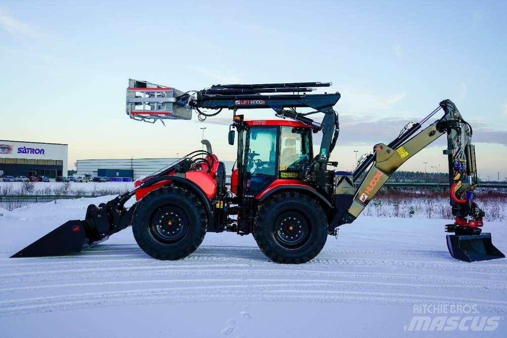 Huddig 1370 CABLE Buldoexcavatoare