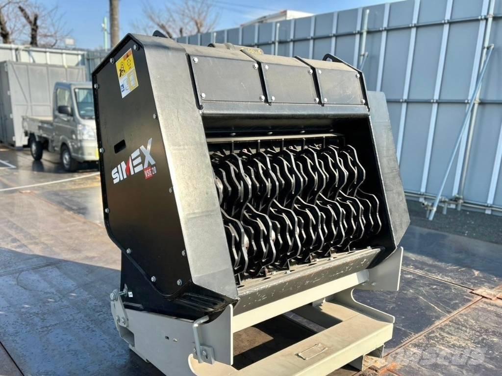 Simex VSE20 cupa de excavat cu cernere