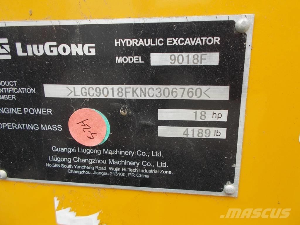 LiuGong 9018 F Mini excavatoare < 7t