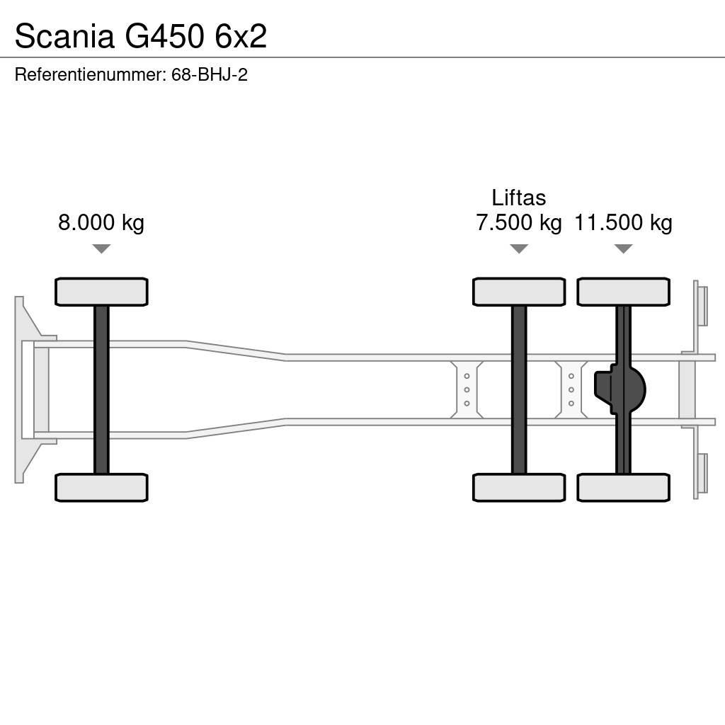 Scania G450 6x2 Camion cabina sasiu