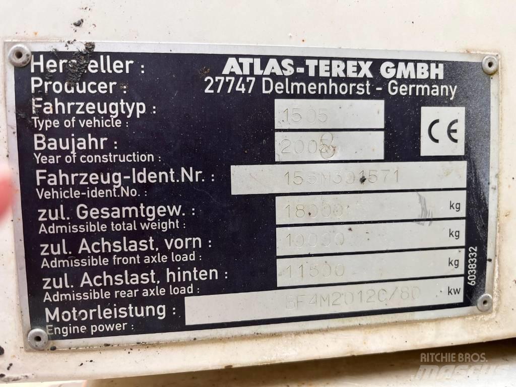 Atlas 1505 M Excavatoare cu roti