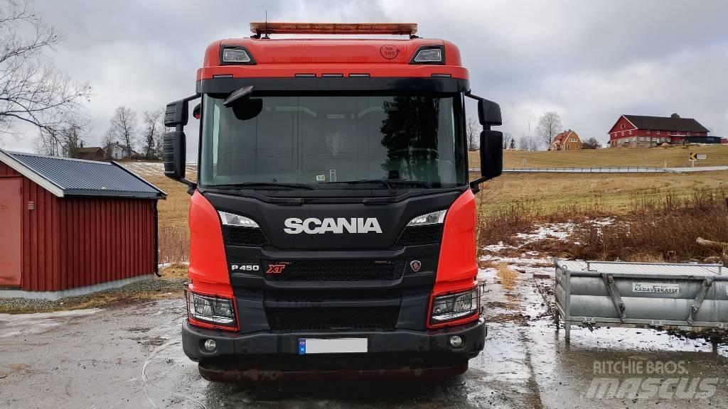 Scania P450 XT Camion vidanje
