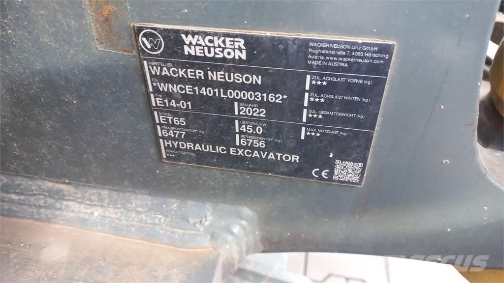 Wacker Neuson ET65 Excavatoare pe șenile
