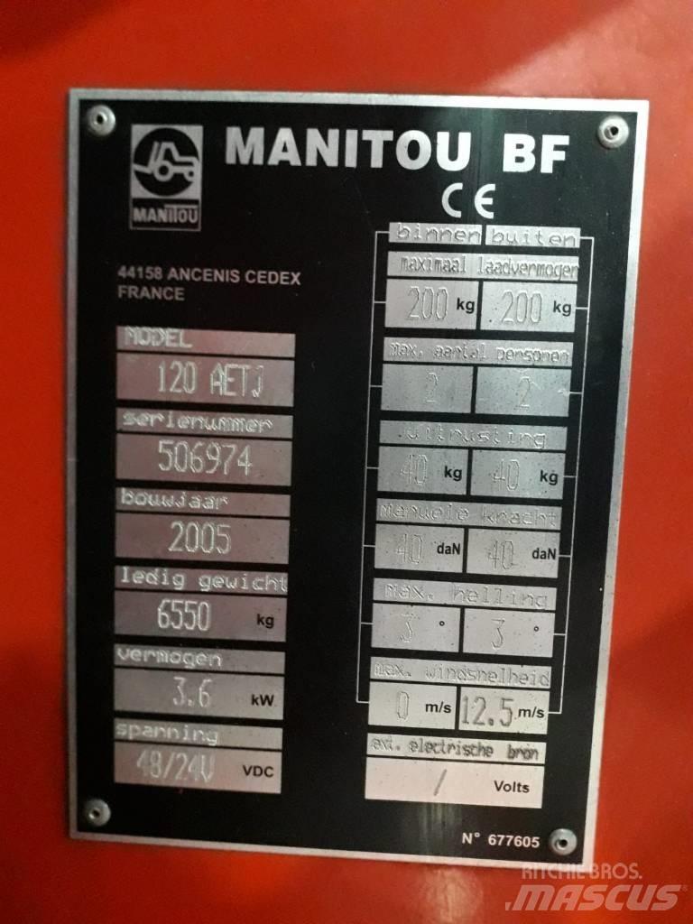 Manitou 120 AETJ Nacele cu brat articulat
