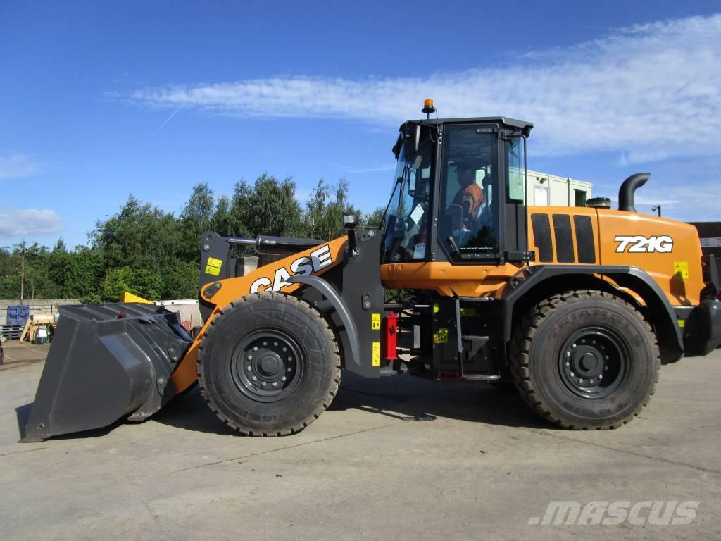 CASE 721 G Incarcator pe pneuri