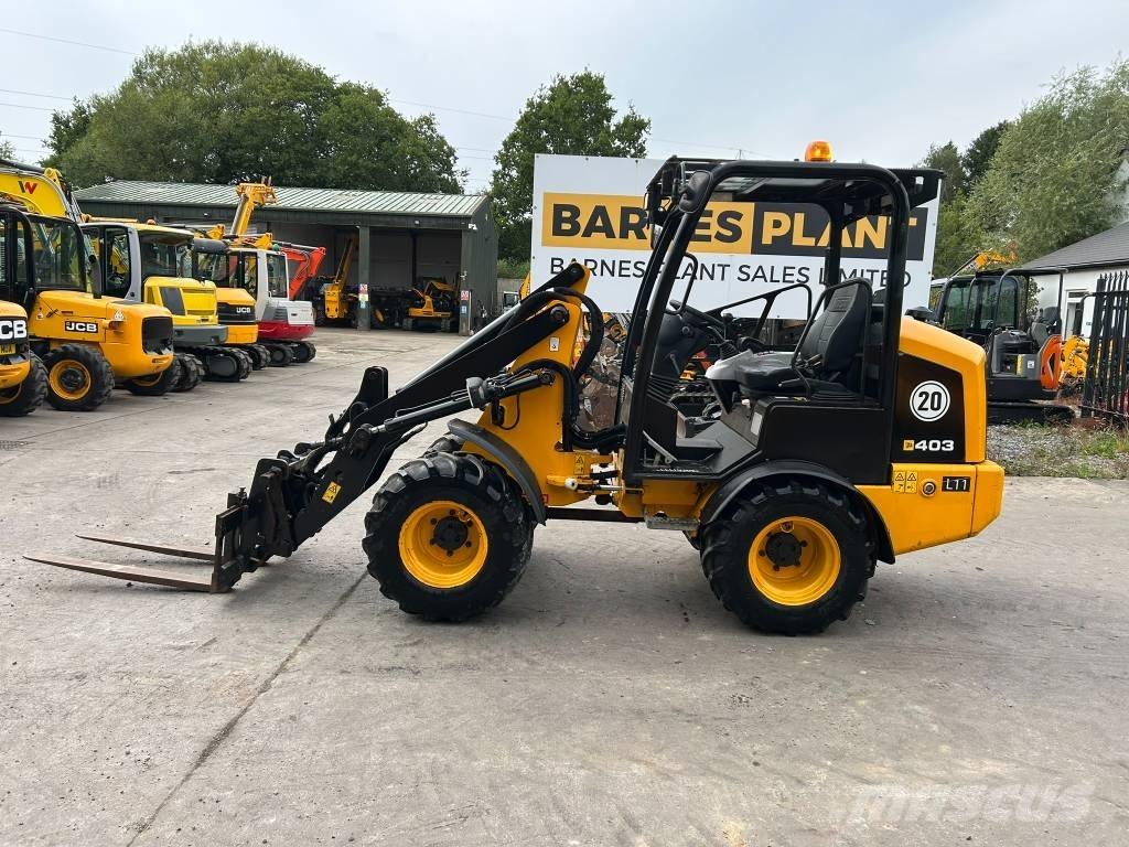 JCB 403 Incarcator pe pneuri