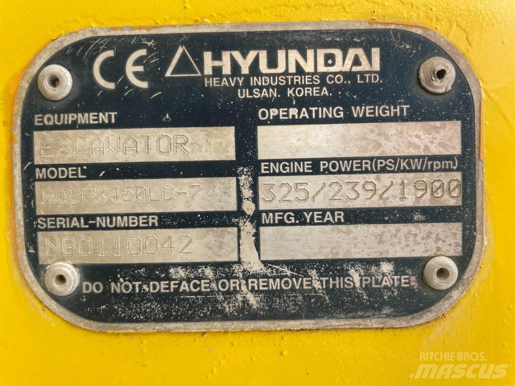 Hyundai R 450 LC-7 Excavatoare pe șenile
