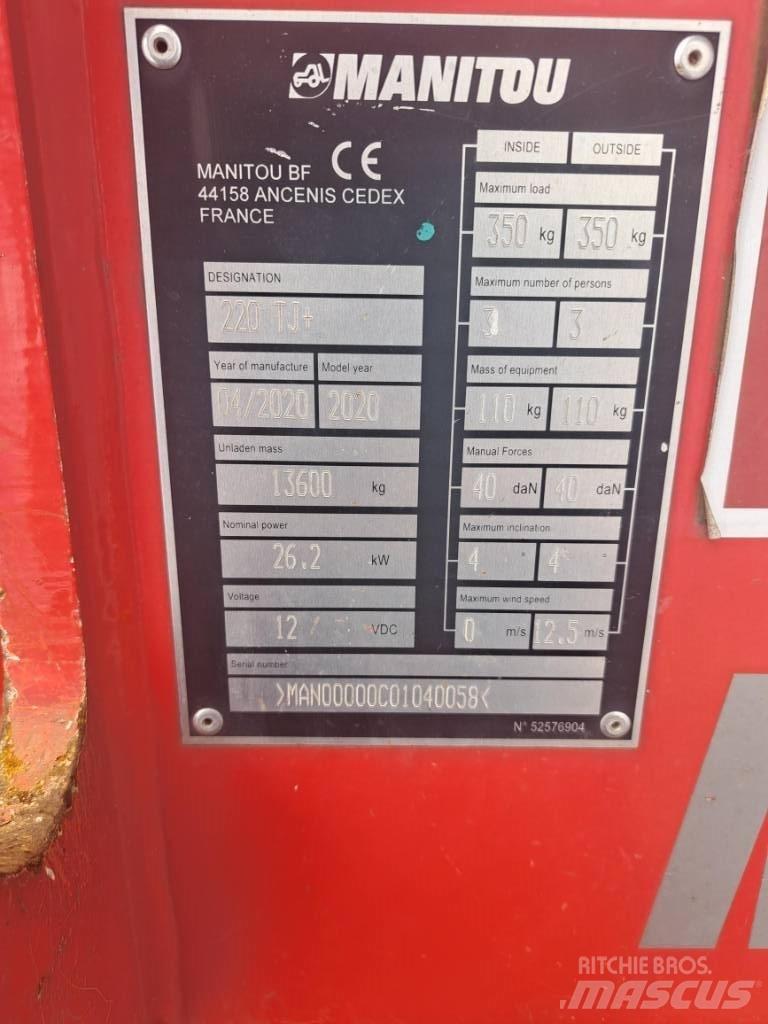 Manitou 220TJ Nacele cu brat telescopic