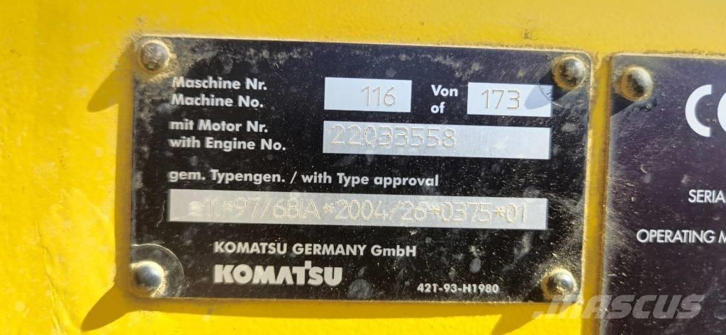 Komatsu PW 180-7EO Excavatoare cu roti