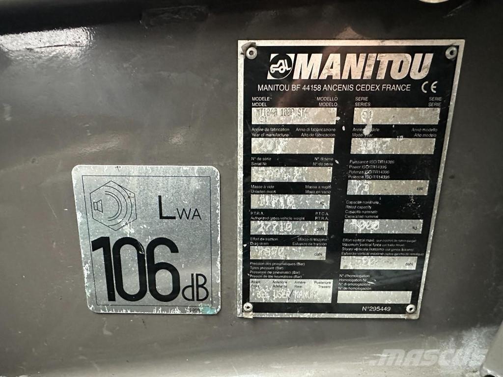 Manitou MT 1840 Stivuitoare telescopice