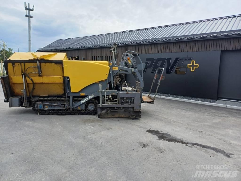 Vögele Super 800 Pavatoare asfalt